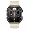 QX11 1.96 inch BT5.2 Smart Sport Watch, Support Bluetooth Call / Sleep / Blood Oxygen / Heart Rate / Blood Pressure Health Monitor(Beige)