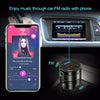 X20 Black Car Bluetooth Handsfree Car FM Transmitter Music Player Car Charger