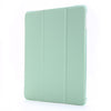 For iPad 9.7 (2018) & (2017) Airbag Horizontal Flip Leather Case with Three-fold Holder & Pen Holder(Mint Green)