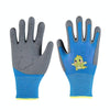 1pair TPE Children Cartoon Gloves Hamster Parrot Anti-scratch Bite Student Gardening Protective Anti-slip Wear-resistant Gloves, Size: M Blue