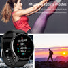 BW0223 Heart Rate/Blood Oxygen/Blood Pressure Monitoring Bluetooth Smart Calling Watch, Color: Silicone Pink