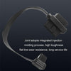 0.6m OBD2 Male to Female Tee Extension Cable OD16 16C Flat Cable