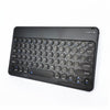 X3 10 inch Universal Tablet Round Keycap Wireless Bluetooth Keyboard (Black)