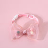 Adjustable Cat & Small Dog Bow Tie Collar, Organza, S (17-32cm)