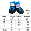 Waterproof Dog Boots, Medium (M, Orange), Non-Slip & Durable