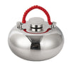 18cm One-piece Cover 304 Stainless Steel Soup Pouch Hand Warmer Hot Water Bottle