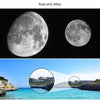 WR852-3 16x/66x70 High Definition High Times Astronomical Telescope with Tripod & Phone Fixing Clip & Moon Filter(White)