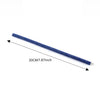 5 PCS Car Outlet Diamond Decorative Strip Air Conditioning Port U-Shaped Clip Strip(Blue)