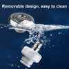 TY-500 2 in 1 Mini Portable Rechargeable Electric Shaver Shaving Razor(White)