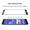 0.26mm 9H 2.5D Anti-scratch Silk-screen Tempered Glass Full Screen Film for Huawei Y9 (2018) (Black)