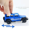 1:43 Alloy Car Model Off-road Car Two-door Pull-back Boy Car Toy(Random Color Delivery)