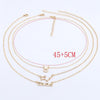 3 In 1 12 Zodiac Signs Necklace Set Retro Alphabet Symbols With Diamonds Jewelry Set, Style: Libra Silver
