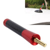 Carbon Fiber Aluminum Short Antenna Polished Universal Screws Base(Medium Size) (Red)