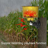 Solar Animal Repeller with Recording & Light (Yellow)