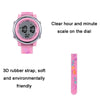 JNEW A86628 Student Cartoon 3D Butterfly Multi-Function Waterproof LED Sports Electronic Watch(Red)
