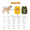 Foldable Dog Raincoat, Waterproof, Reflective, Hooded, Medium, Fluorescent Yellow