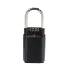 Wall Mounted Key Safe Box - 6 Key Capacity (Black)