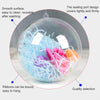 High Transparent Christmas Plastic Hollow Round Ball Window Decoration Mall Hanging Ball, Size:35cm