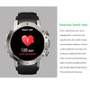 LEMFO ELF3 1.39 inch TFT Round Screen Outdoor Steel Strap Smart Watch Supports Blood Oxygen Monitoring(Black)