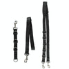Dog Grooming Restraint Set, Adjustable Leash & Belly Band (Black)