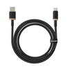 Baseus Dura Series USB to USB-C / Type-C 60W Fast Charging Cable, Length:1m(Gold Black)