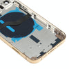 iPhone 12 Pro Gold Back Cover Assembly w/Side Keys & Wireless Charging