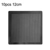 10pcs 12cm With Magnetic Suction PVC Cooling Fan Dust Net Desktop Computer Industrial Fan Filter Cover