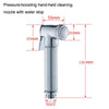 Multifunctional Wome Washers Pressure With Water Stop Woman Wash Nozzle, Style: Chrome
