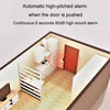Portable Door Stop Alarm with 80dB Siren - Home Security