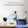 1080p HD WiFi Baby Monitor with Pan & Tilt, AU Plug (White)
