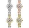 BS Bee Sister  FA1499 Ladies Diamond Watch Jewelry Chain Watch(Silver)