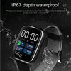Q58S 1.3 inch TFT Touch Screen IP67 Waterproof Smartwatch, Support Call Reminder/ Heart Rate Monitoring /Blood Pressure Monitoring/ Sleep Monitoring (Grey)