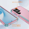For Samsung Galaxy S25 Ultra 5G TPU + PC Shockproof Protective Phone Case(Pink + Grey Green)