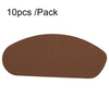 10pcs /Pack Invisible Thigh Stickers Sweat-proof and Friction-proof Thigh Pressure Relief Patches, Color: Brown Stretch Fabric