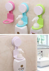 Non-trace Sticking Pylons Bathroom Kitchen Wall Strong Suction Cup Shower Gel Pylons Hanger Vacuum Sucker,Random Color Delivery