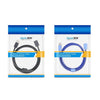 Jasoz USB Male to Female Oxygen-Free Copper Core Extension Data Cable, Colour: Black 2m