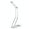 LED Desk Lamp 3W Folding Adjust USB Charging Eye Protection Table Lamp(Silver)