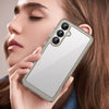 For Samsung Galaxy S25+ 5G Colorful Series Acrylic Hybrid TPU Phone Case(Transparent Grey)