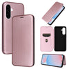 For Samsung Galaxy A56 5G Carbon Fiber Texture Flip Leather Phone Case(Pink)
