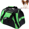 Portable Pet Backpack Carrier for Small Dogs (Green, 2.5kg Max)