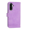 For Samsung Galaxy A36 Dierfeng Dream Line TPU Hybrid PU Leather Phone Case(Purple)