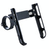 BIKERSAY MP007 Universal Aluminum Alloy Motorcycle Bicycle Phone Holder (Black)