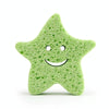 Baby Newborn Child Bath Artifact Sponge(Green Starfish)