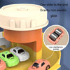 Children Electrical Lift Stereo Parking Lot Building Car Toys, Specification: 3 Story With 3 Cars