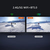 TANIX X96Q Max 4K Smart TV BOX Android 10 Media Player with Remote Control, Quad Core Allwinner H616, RAM: 4GB, ROM: 64GB, 2.4GHz/5GHz WiFi, UK Plug