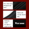 WEST BIKING Winter Riding Warm Plus Fleece Sleeve Outdoor Sports Cold Sleeve, Size: L(Dark Grey)