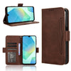 For Samsung Galaxy A16 5G Skin Feel Calf Texture Card Slots Leather Phone Case(Brown)