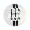 Universal Vehicle Ball Shape Modified Resin Shifter Manual 5-Speed Gear Shift Knob(Black)