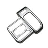 For 2024 Suzuki Spacia Custom Right-Hand Drive Gear Shift Frame Control Panel Decorative Sticker(Silver)