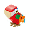 LELE BROTHER 9100-7 Parrot Bird Paradise Small Particle Children Early Learning Puzzle Building Blocks Toy